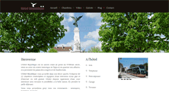 Desktop Screenshot of hotel-republique.fr